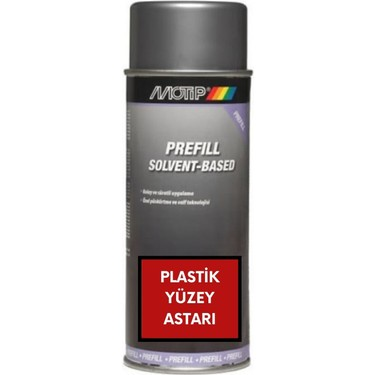 SPREY ASTAR GRI METALIK PLASTIK YUZEY 400 ML MOTIP 495694